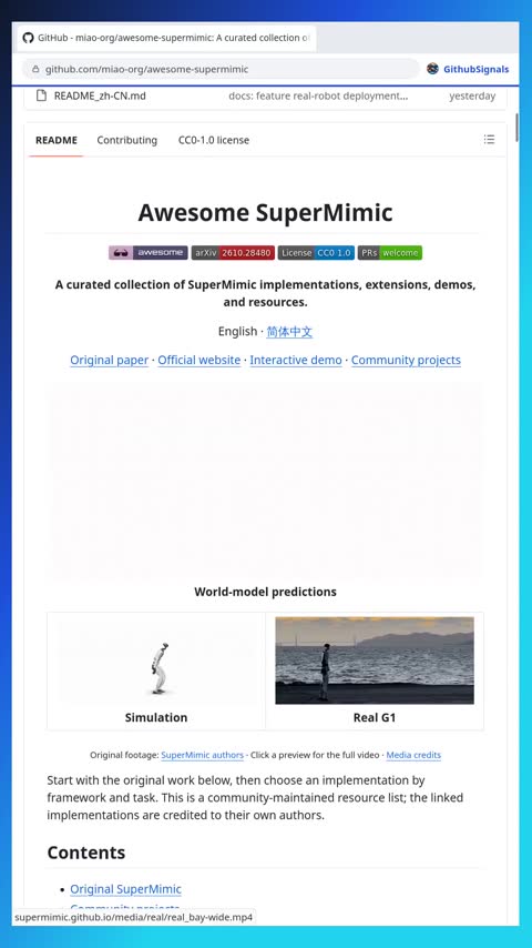 Video preview for miao-org/awesome-supermimic