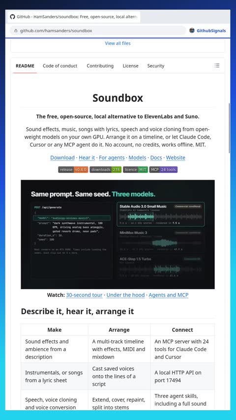 Video preview for hamsanders/soundbox