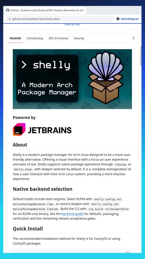 Video preview for seafoam-labs/shelly-alpm