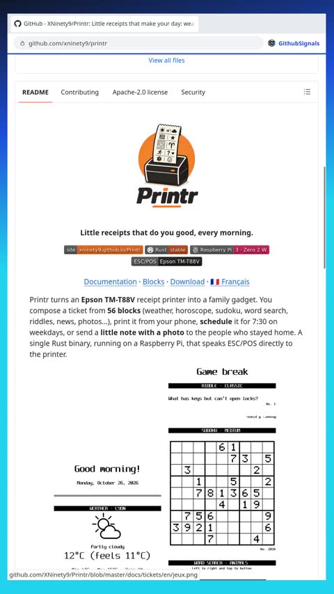 Video preview for xninety9/printr