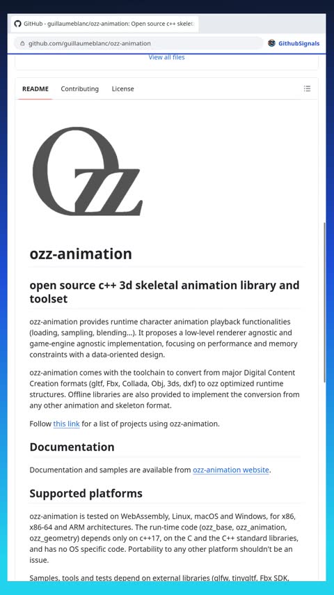 Video preview for guillaumeblanc/ozz-animation