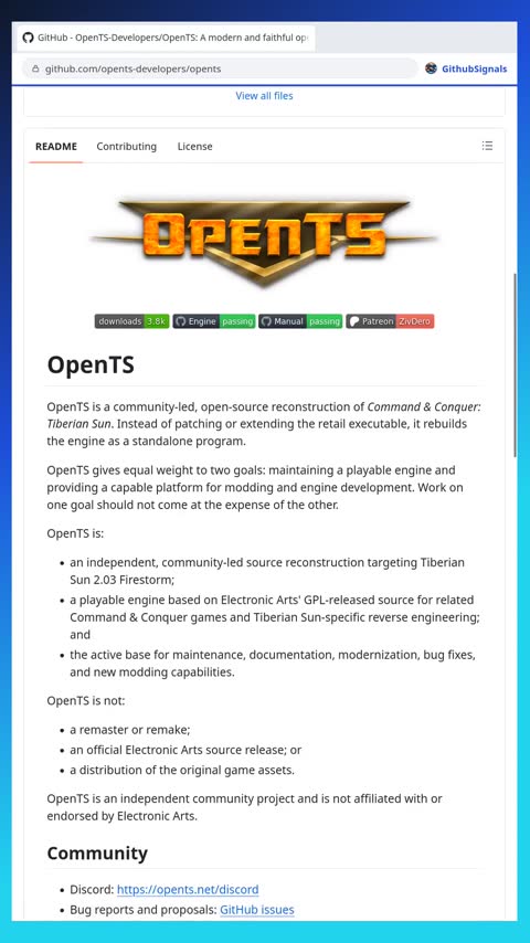 Video preview for opents-developers/opents