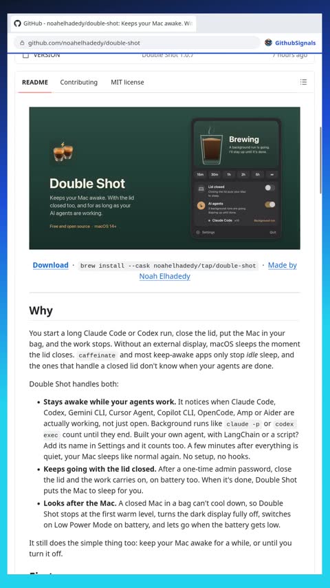 Video preview for noahelhadedy/double-shot