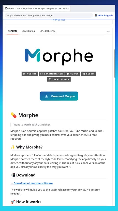 Video preview for morpheapp/morphe-manager