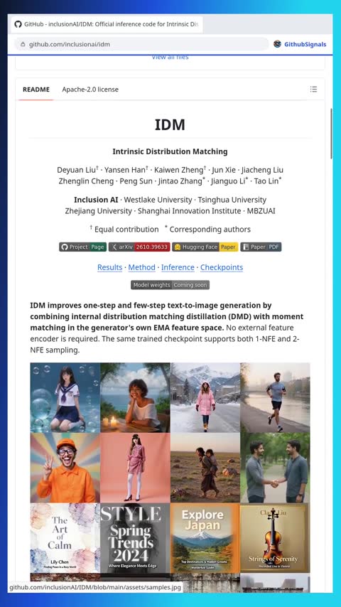 Video preview for inclusionai/idm