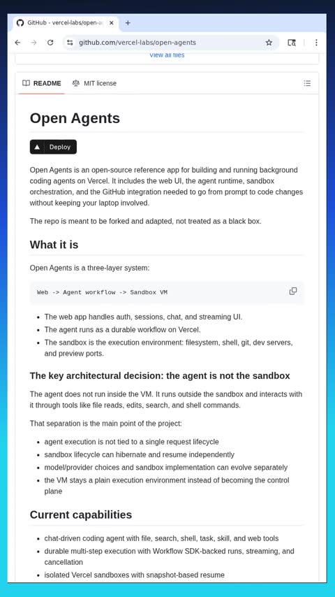 Video preview for vercel-labs/open-agents