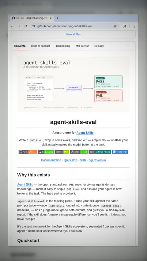 Video preview for darkrishabh/agent-skills-eval