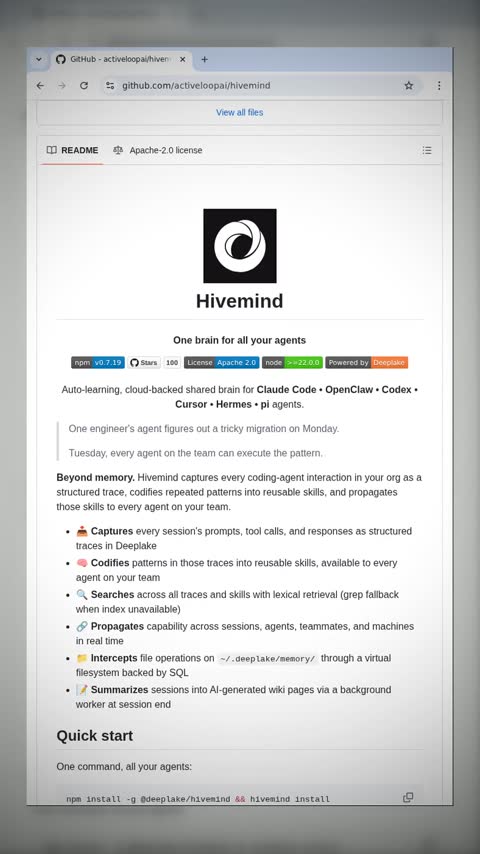 Video preview for activeloopai/hivemind
