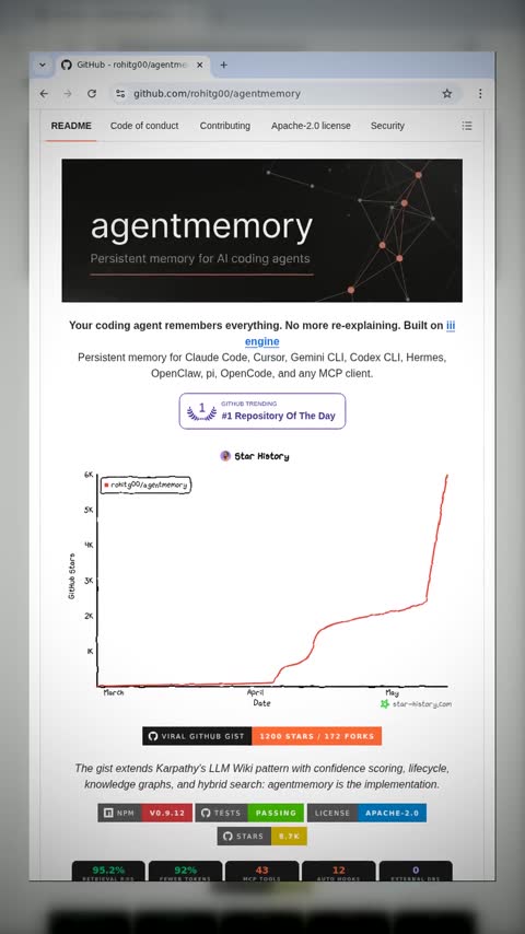 Video preview for rohitg00/agentmemory