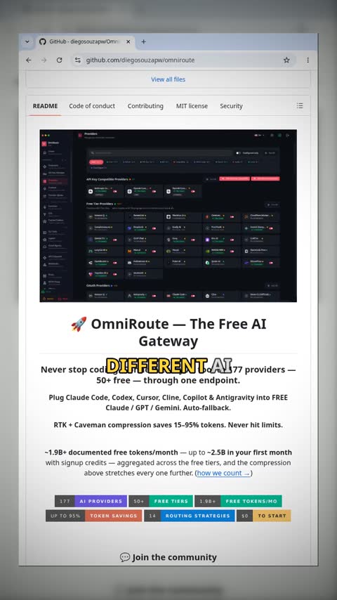 Video preview for diegosouzapw/omniroute