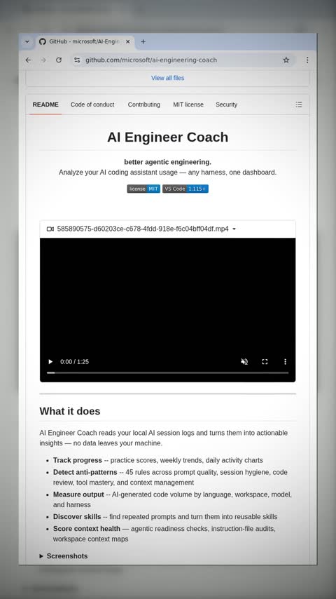 Video preview for microsoft/ai-engineering-coach