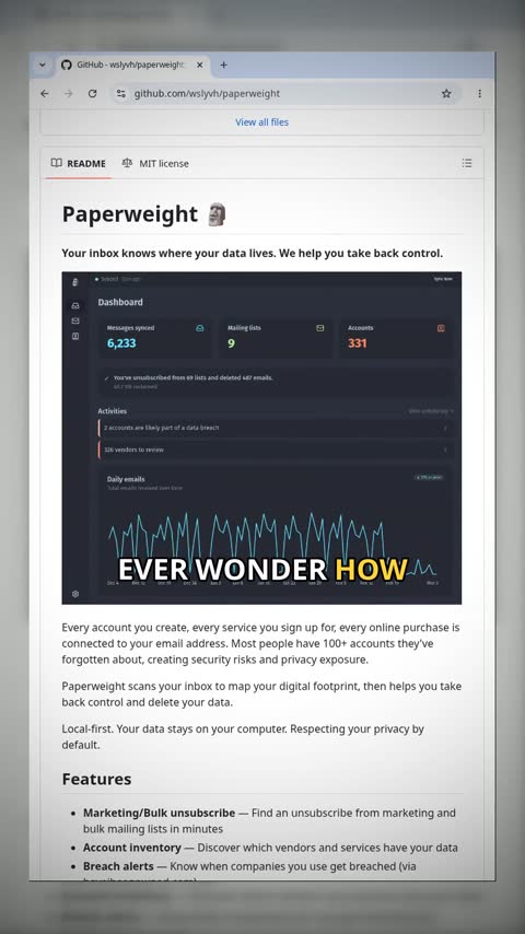 Video preview for wslyvh/paperweight