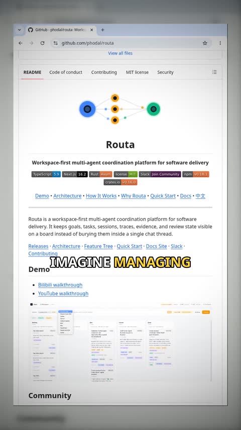 Video preview for phodal/routa
