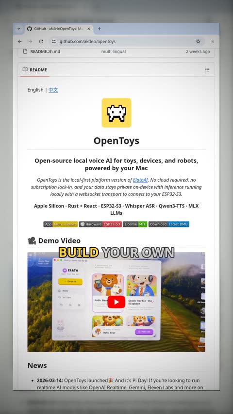 Video preview for akdeb/opentoys