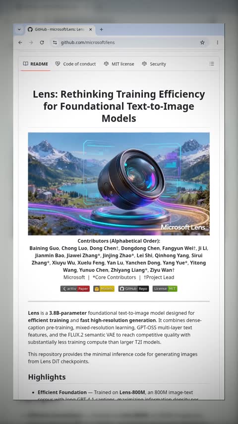 Video preview for microsoft/lens