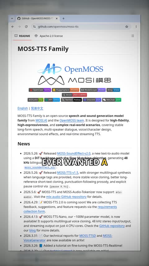 Video preview for openmoss/moss-tts