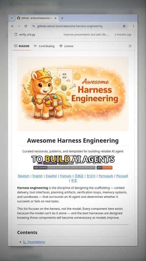 Video preview for ai-boost/awesome-harness-engineering