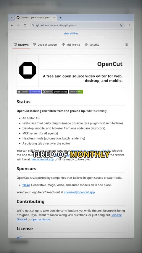 Video preview for opencut-app/opencut