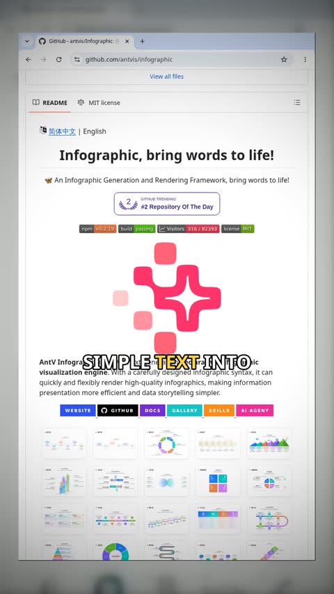 Video preview for antvis/infographic