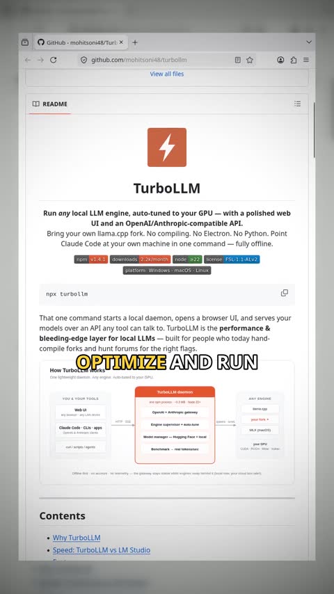 Video preview for mohitsoni48/turbollm