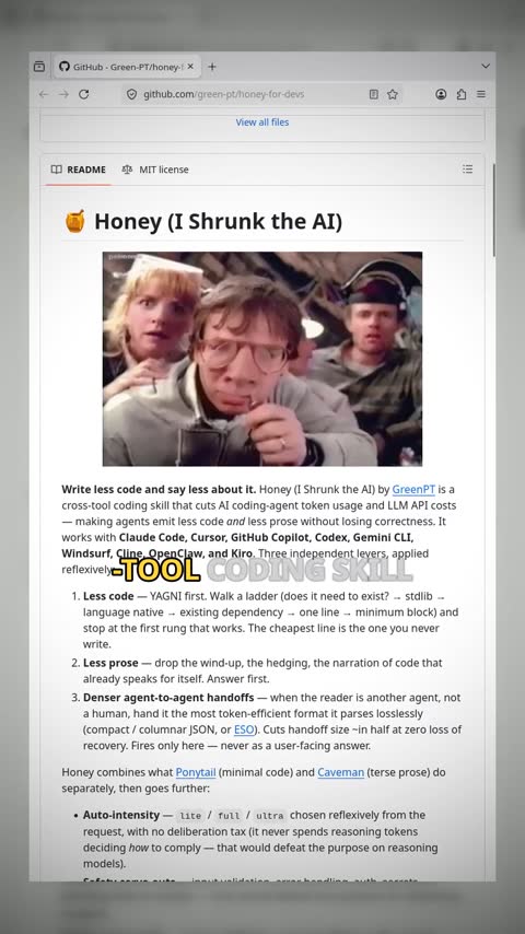 Video preview for green-pt/honey-for-devs