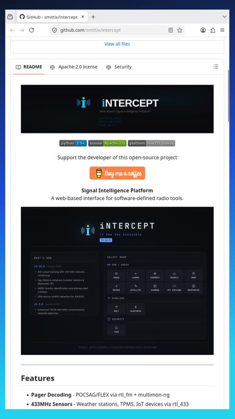 Video preview for smittix/intercept