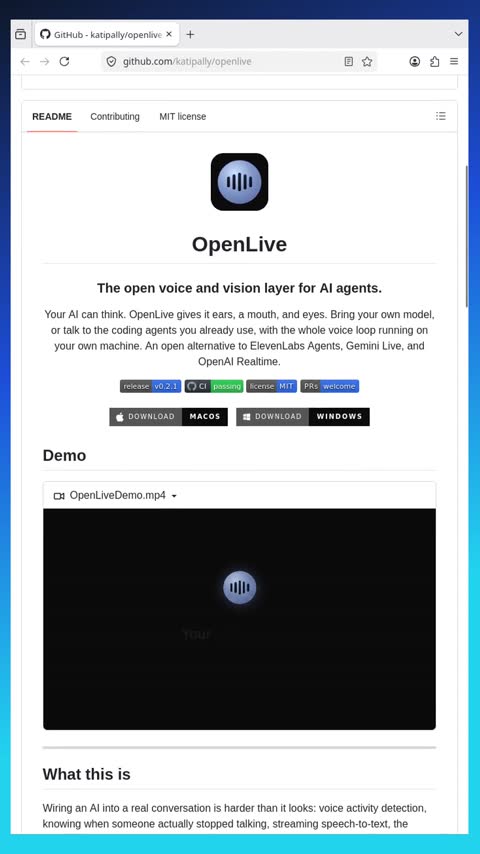Video preview for katipally/openlive
