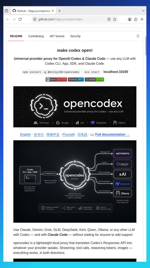 Video preview for lidge-jun/opencodex