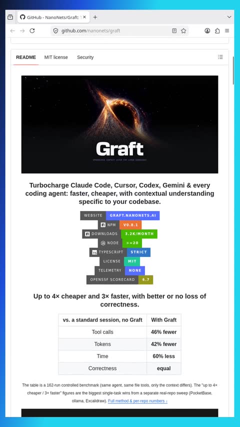 Video preview for nanonets/graft