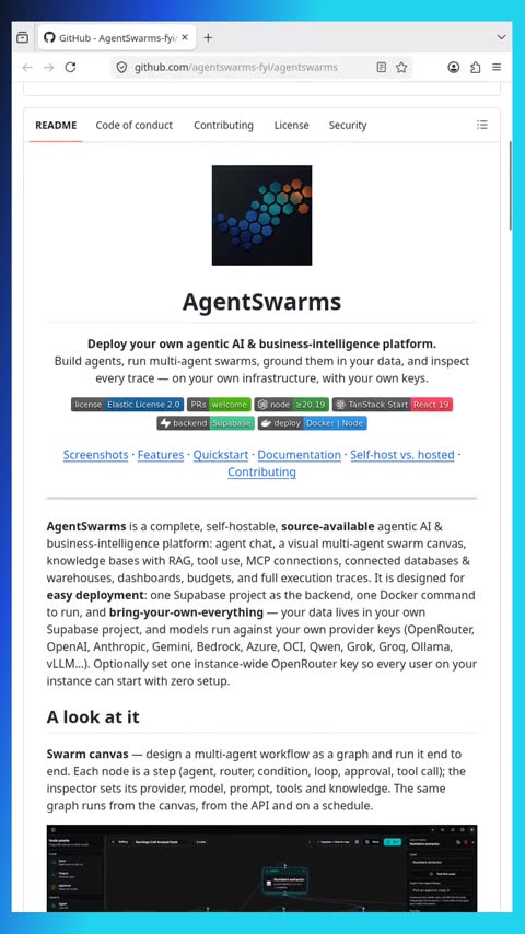 Video preview for agentswarms-fyi/agentswarms