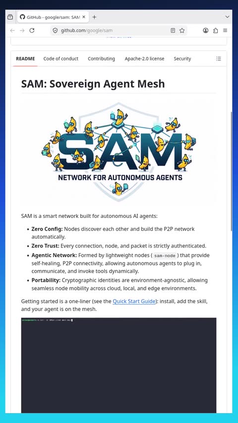 Video preview for google/sam