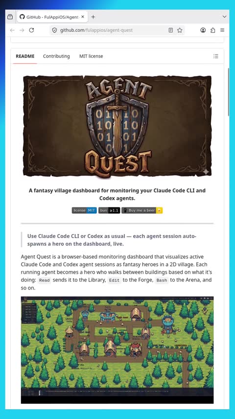 Video preview for fulappios/agent-quest