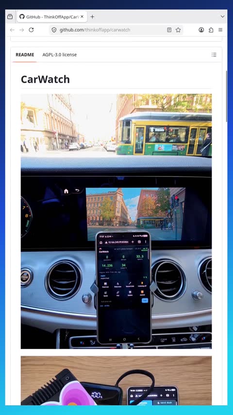Video preview for thinkoffapp/carwatch