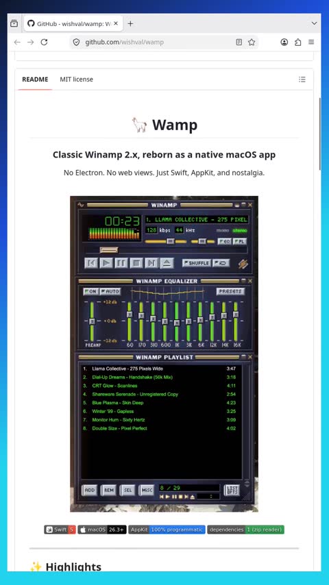 Video preview for wishval/wamp