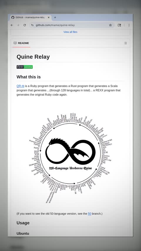 Video preview for mame/quine-relay