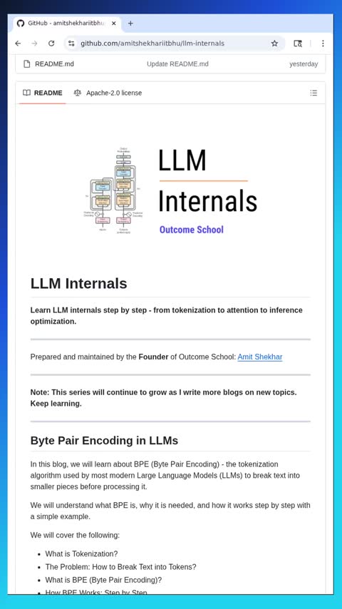 Video preview for amitshekhariitbhu/llm-internals
