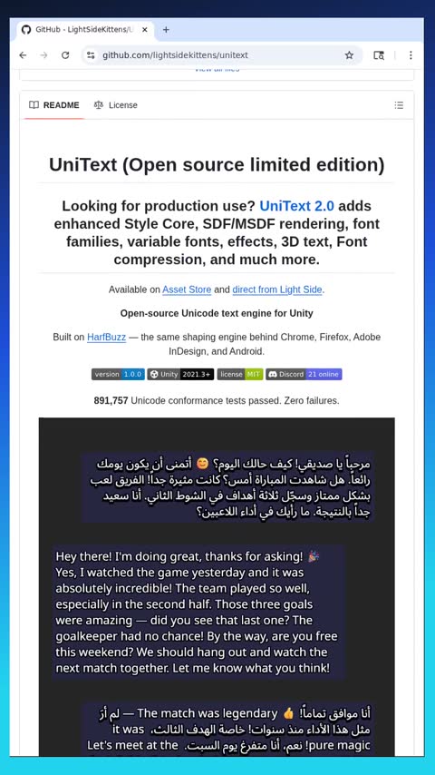 Video preview for lightsidekittens/unitext