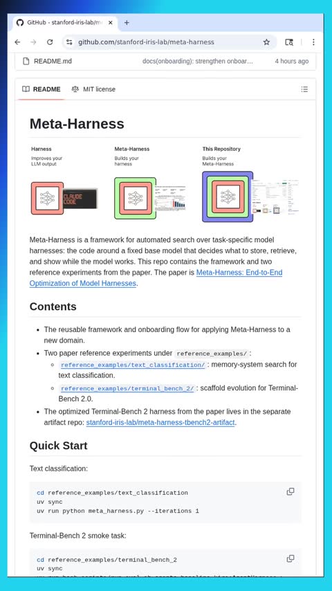 Video preview for stanford-iris-lab/meta-harness
