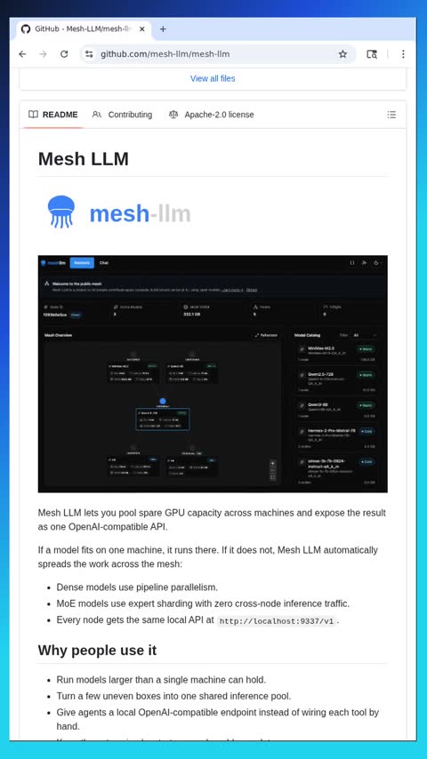 Video preview for mesh-llm/mesh-llm