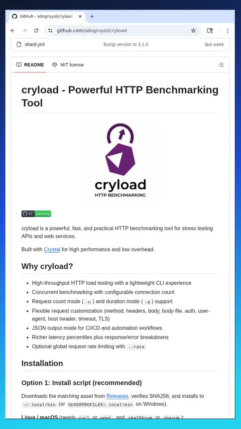 Video preview for sdogruyol/cryload