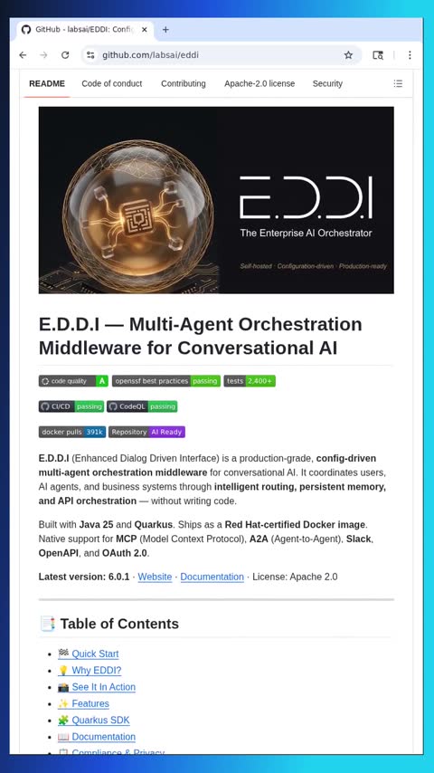 Video preview for labsai/eddi