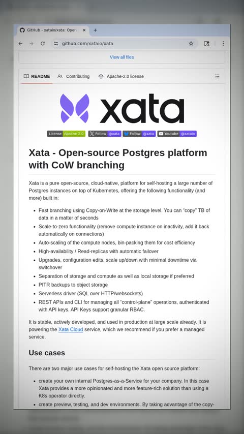 Video preview for xataio/xata