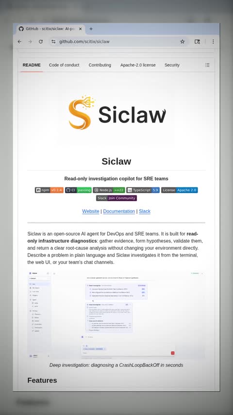 Video preview for scitix/siclaw